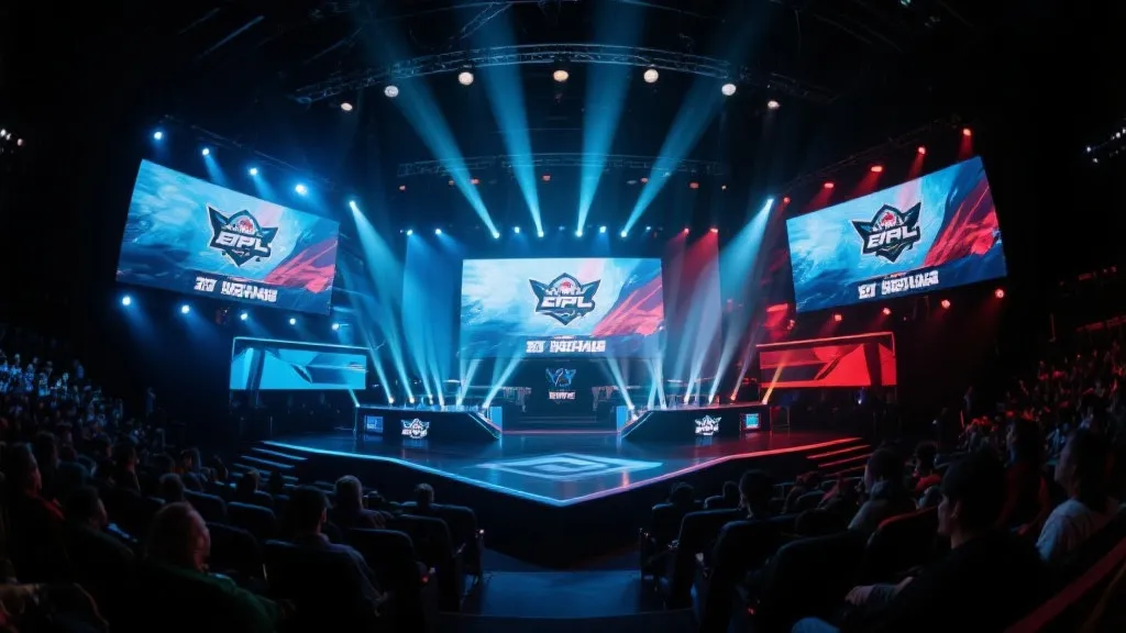 电竞赛事现场直播画面